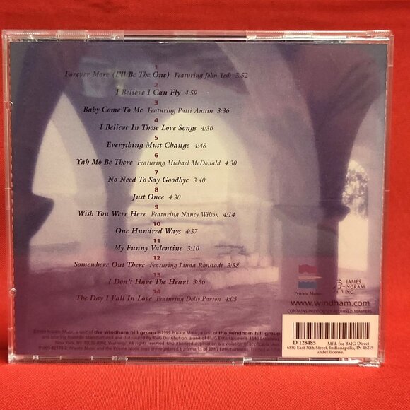 James Ingram Forever More Love Songs Hits & Duets CD 1999 - Picture 2 of 7